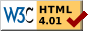 Valid HTML 4.01! Valid HTML 4.01!