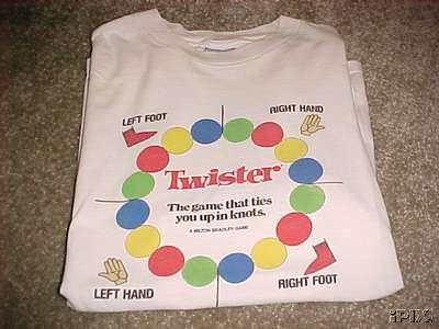 Twister T-Shirt Spinner