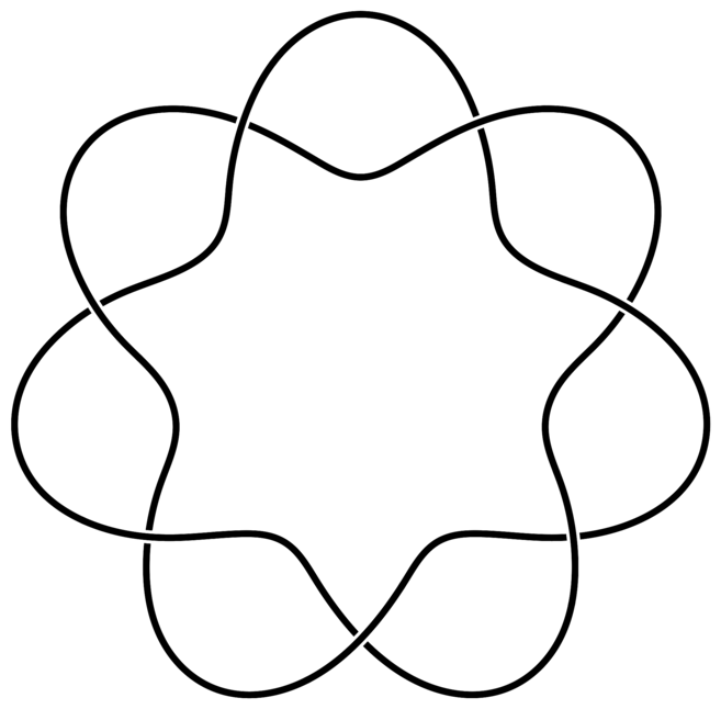 Torusknoten (2,7)