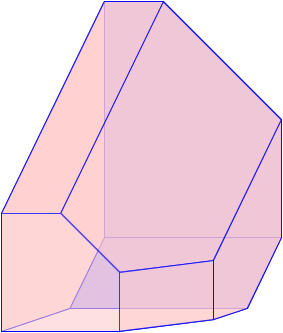 A projection of Loday's associahedron A projection of Loday's associahedron