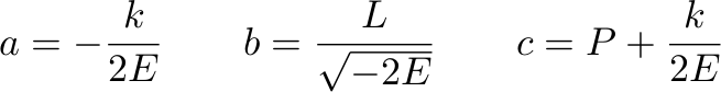 Ellipse parameters for planet orbits Ellipse parameters for planet orbits