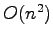 $ O(n^2)$