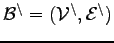 $ \cal B^n = ({\cal V}^n,{\cal E}^n)$