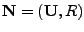 ${\mathbf{N}} = ({\mathbf{U}} ,R)$