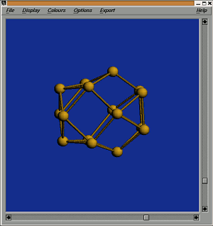 4-regular graph in Rasmol