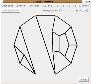 A general cubic plane graph