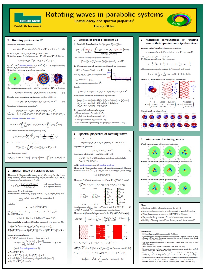 Rotating Waves in Parabolic Systems