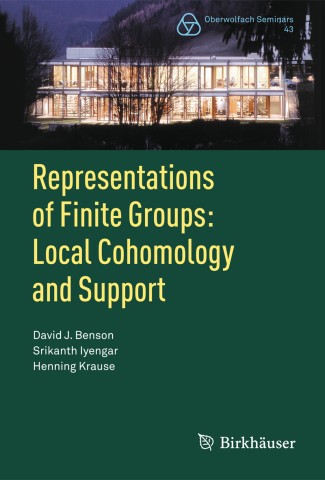 Book cover of 'Representations of finite groups: Local cohomology and support'