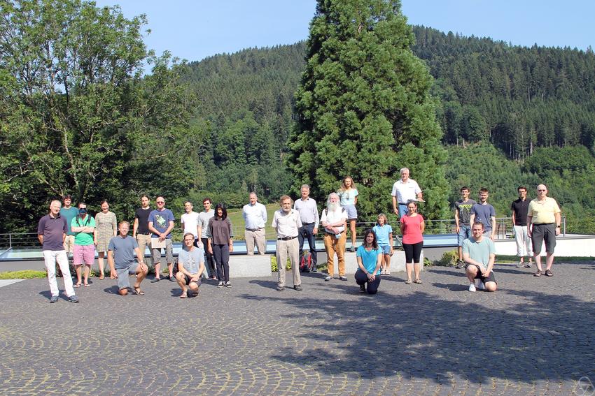 Conference picture of the Workshop `Cohomology of Finite Groups: Interactions and Applications' at Oberwolfach in 2020