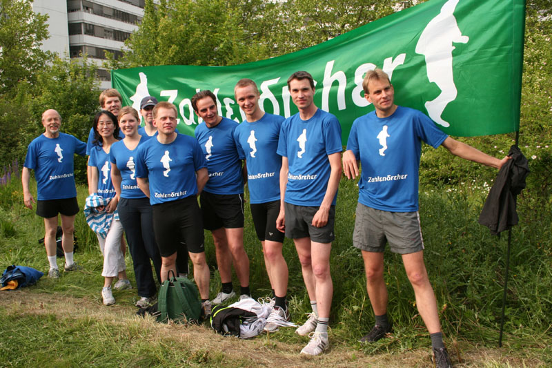Team-Photo der
			      Zahlendreher 2009