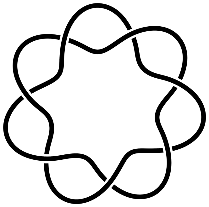 Torusknoten (2,7)