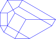 An orthogonal projection of Loday's associahedron